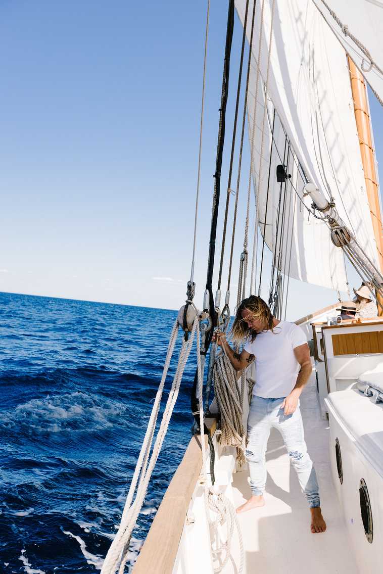 Urlaub auf dem Boot